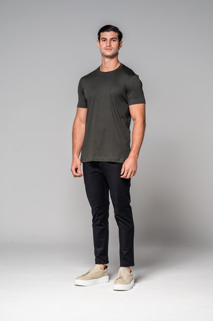 Camisa Gold Strutturato Verde Militar