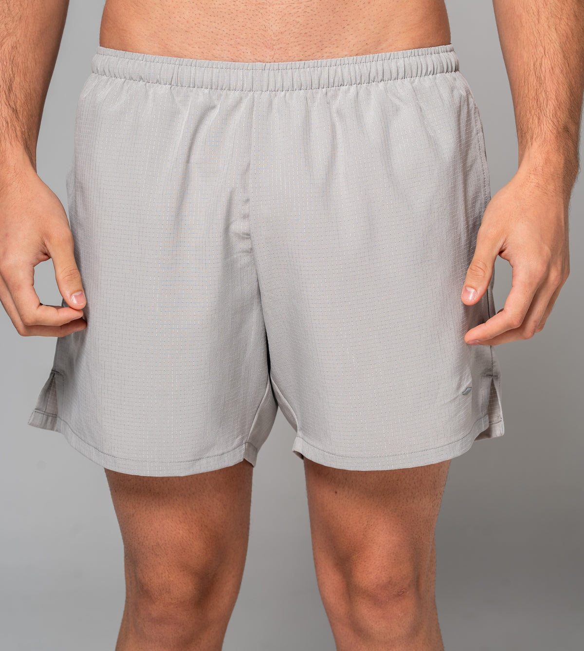 Short Azione Cinza