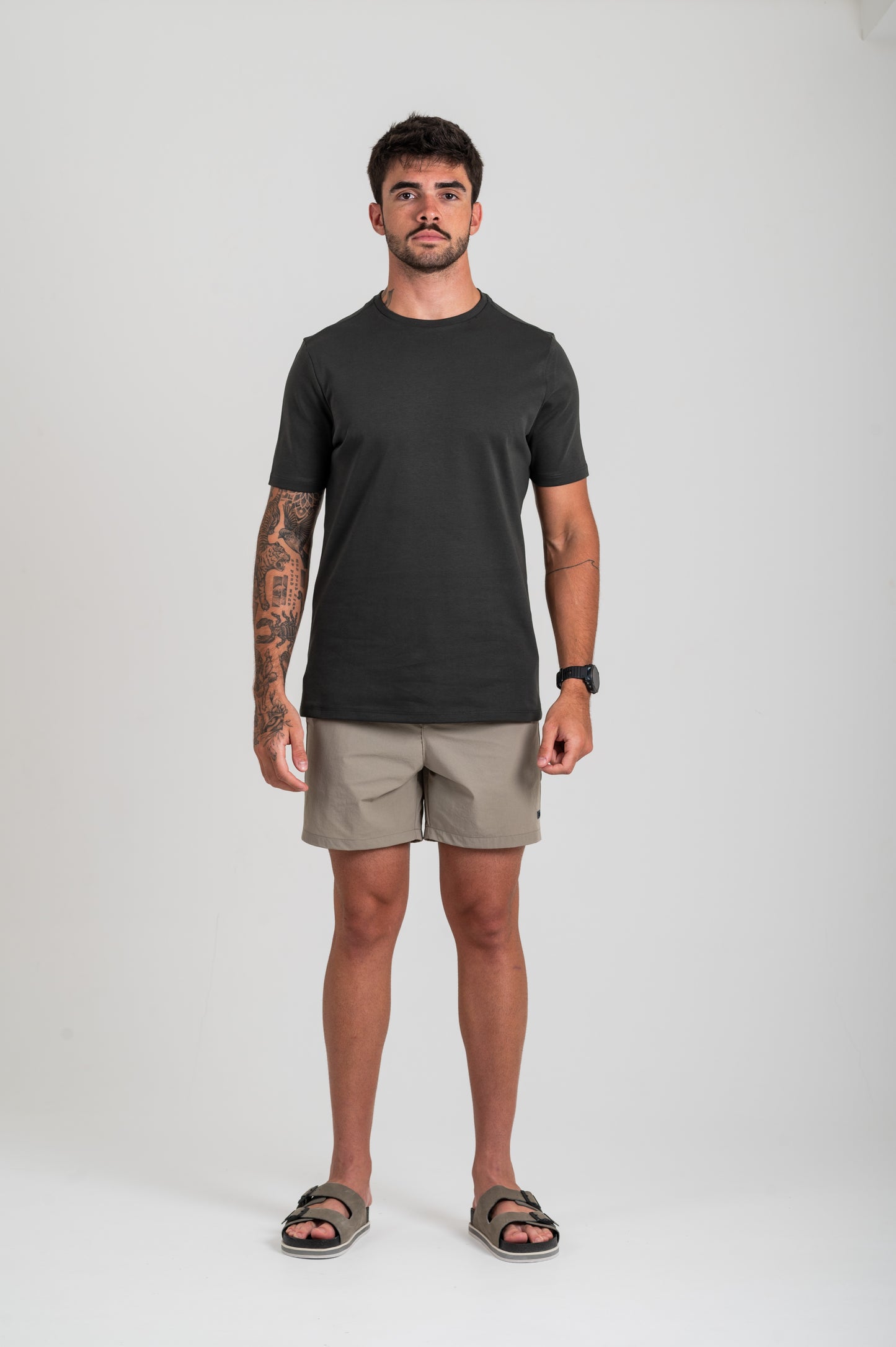 Short Venice Speciale Bege / Cinza Escuro