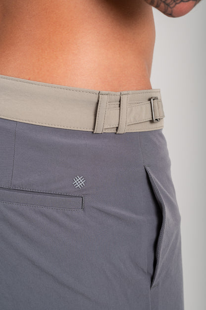Short Venice Speciale Cinza Escuro / Bege