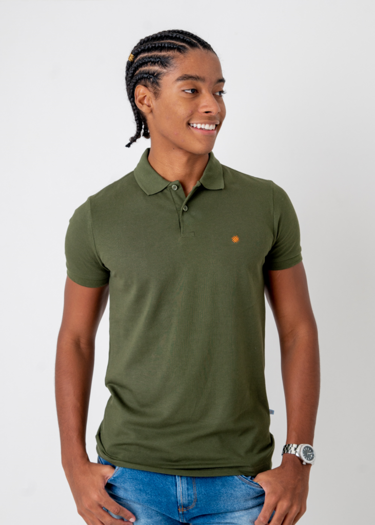 Camisa Polo Verde