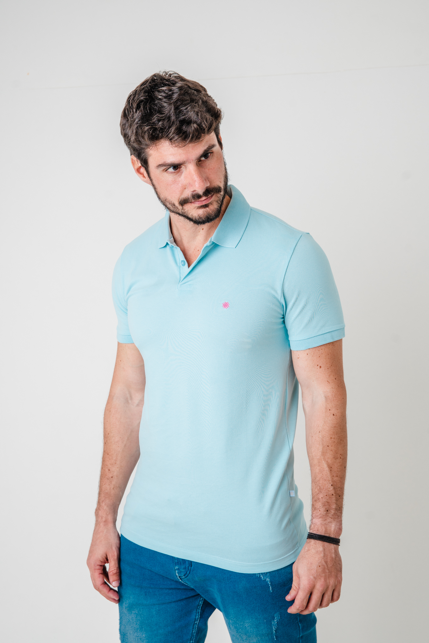 Camisa Polo Lyon Azul Claro - Ciao for Men