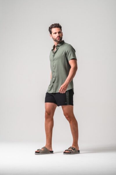 Short de Praia Biarritz Preto - Imagem 3