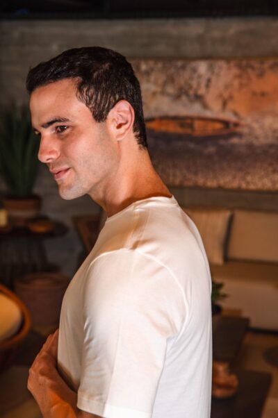 Camiseta Giornatta Off White com Tramado - Imagem 3