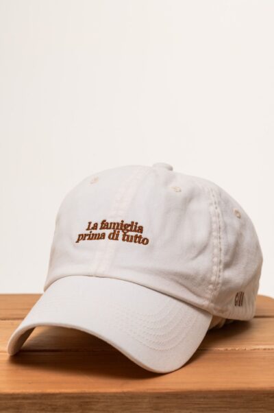 Boné La Famiglia Off White