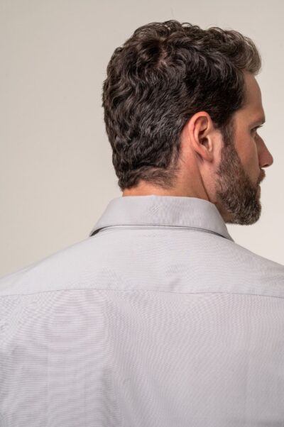 Camisa Vittorio Fio Egípcio Cinza - Imagem 3