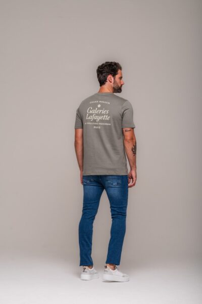 Camiseta Gold Estampada Galeries Verde - Imagem 5