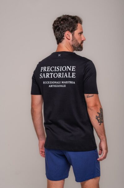 Camiseta Gold Estampada Precisione Preto - Imagem 3