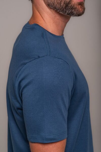 Camiseta Gold Estampada Italian Elegance Azul Marinho - Imagem 3