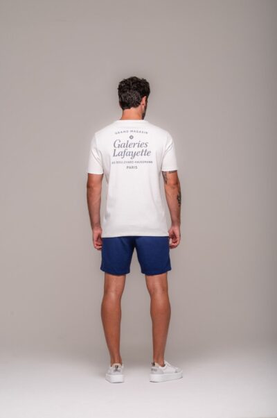 Camiseta Gold Estampada Galeries Off White - Imagem 4
