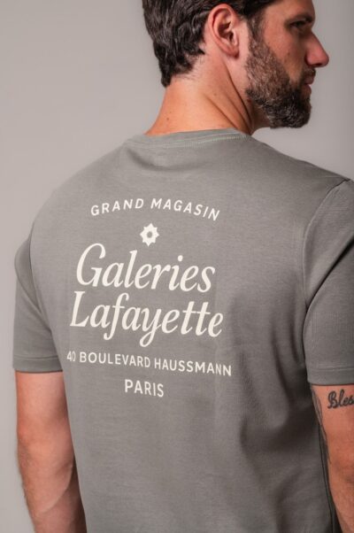 Camiseta Gold Estampada Galeries Verde - Imagem 3
