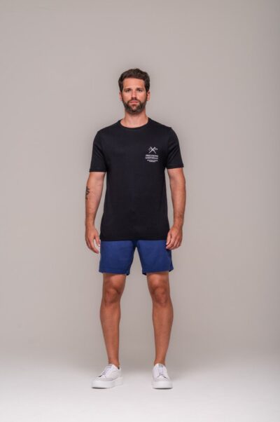 Camiseta Gold Estampada Precisione Preto - Imagem 4