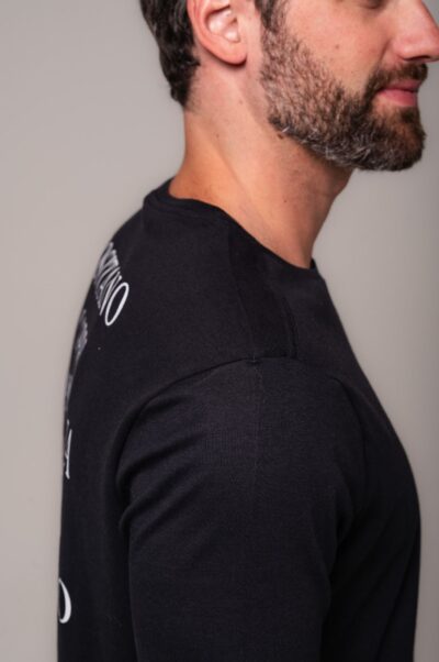 Camiseta Gold Estampada Amalfi Beyon Preto - Imagem 3