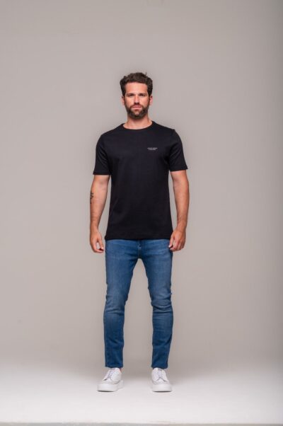 Camiseta Gold Estampada Amalfi Beyon Preto - Imagem 5