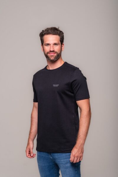 Camiseta Gold Estampada Amalfi Beyon Preto