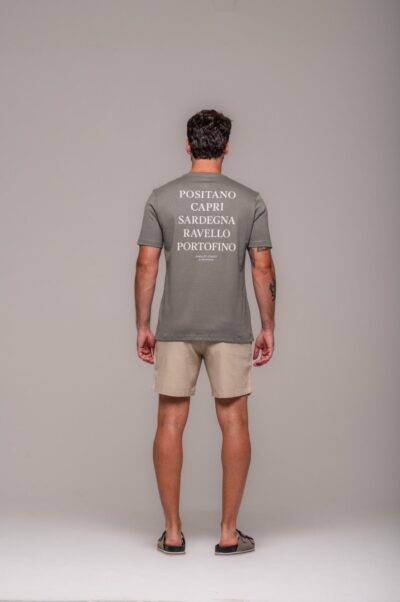 Camiseta Gold Estampada Amalfi Beyon Verde - Imagem 5