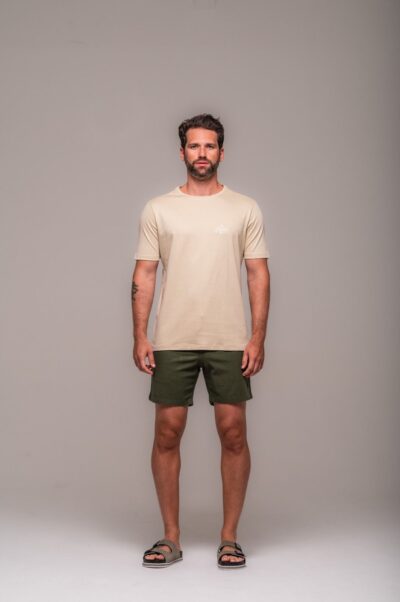 Camiseta Gold Estampada The Classic Bege - Imagem 4