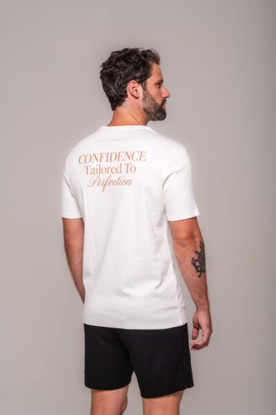 Camiseta Gold Estampada Confidence Off White - Imagem 3
