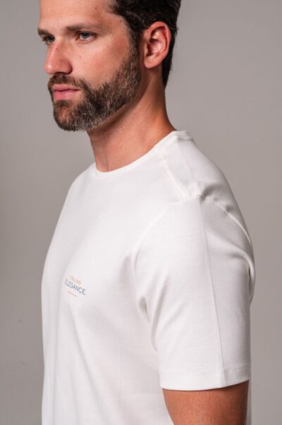 Camiseta Gold Estampada Italian Elegance Off White - Imagem 3