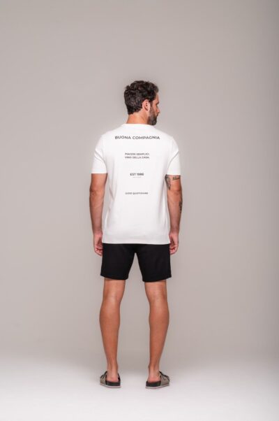 Camiseta Gold Estampada Piaceri Semplici Off White - Imagem 4
