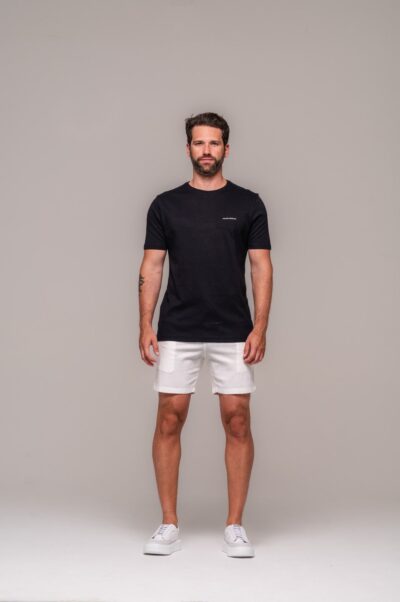 Camiseta Gold Estampada Piaceri Semplici Preto - Imagem 3