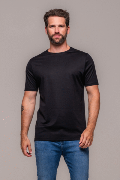 Camiseta Pima 140 Preto