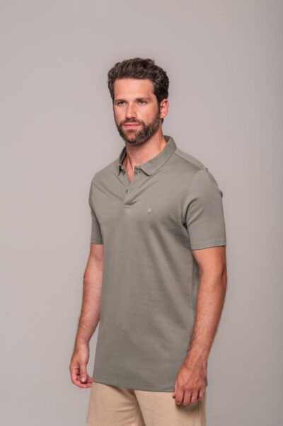 Camisa Polo Lyon Gold Verde