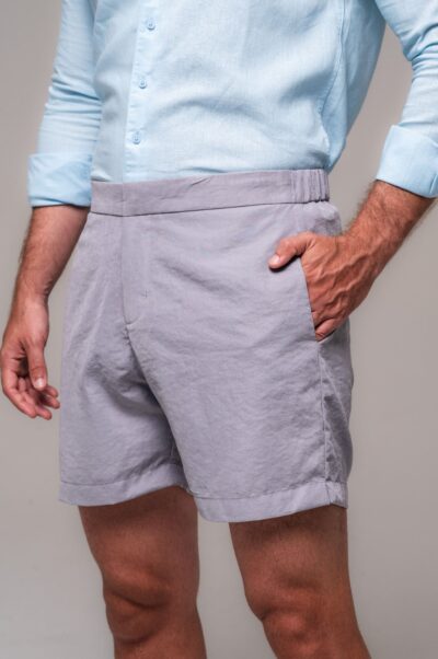 Short Prestiggio Cinza