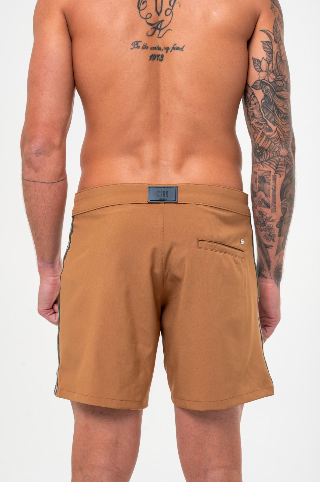 Short de Praia Malibu Marrom - Imagem 4