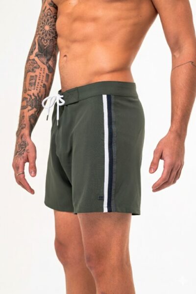 Short de Praia Malibu Verde