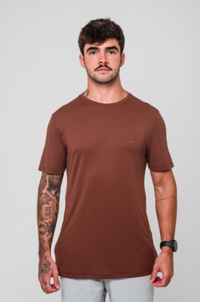 Camisa Azione Marrom