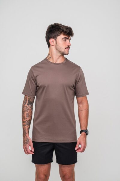 Camiseta Essenza Caqui