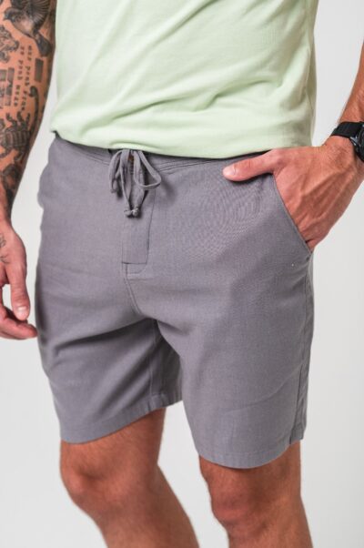 Bermuda Riviera Cinza Médio