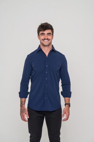Camisa Versa Infinity Azul Marinho