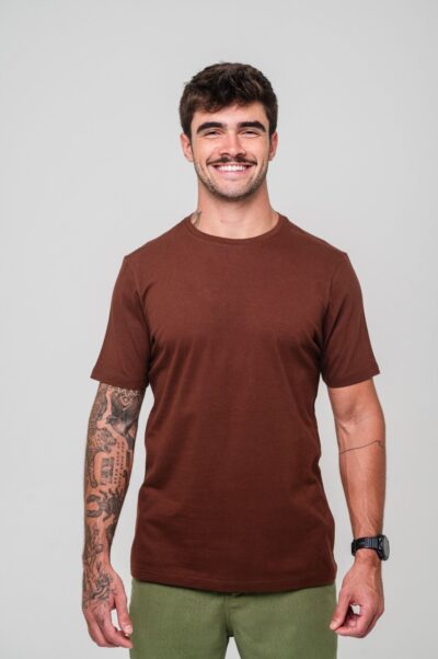 Camiseta Giornatta Marrom