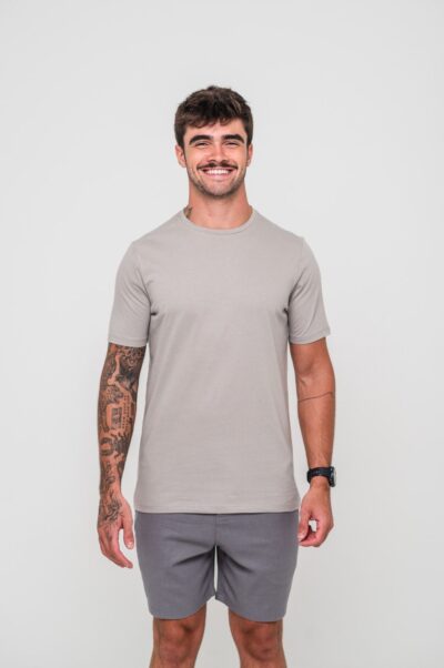 Camiseta Giornatta Cinza