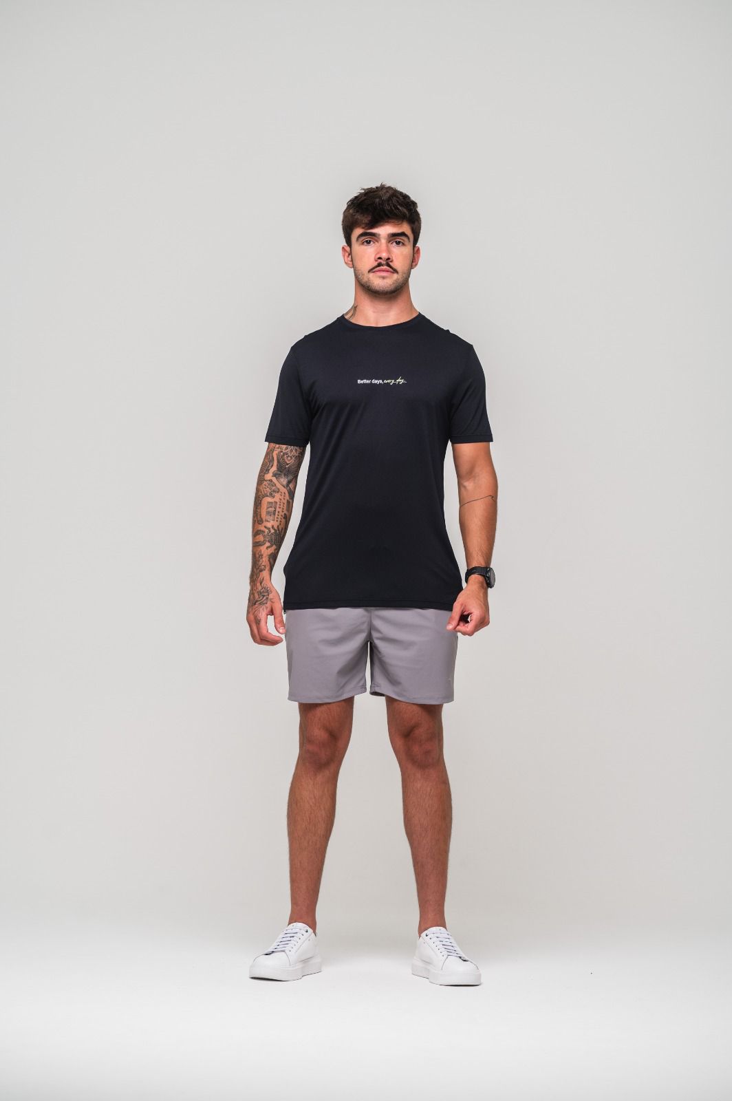 Camisa Azione Estampada Preto Better Day - Imagem 3