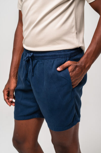 Short Sarja Porto Fino Azul Marinho