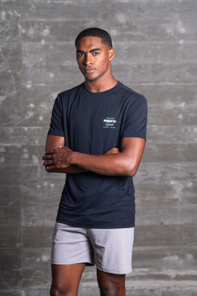 Camisa Azione Estampada Preto Mindful