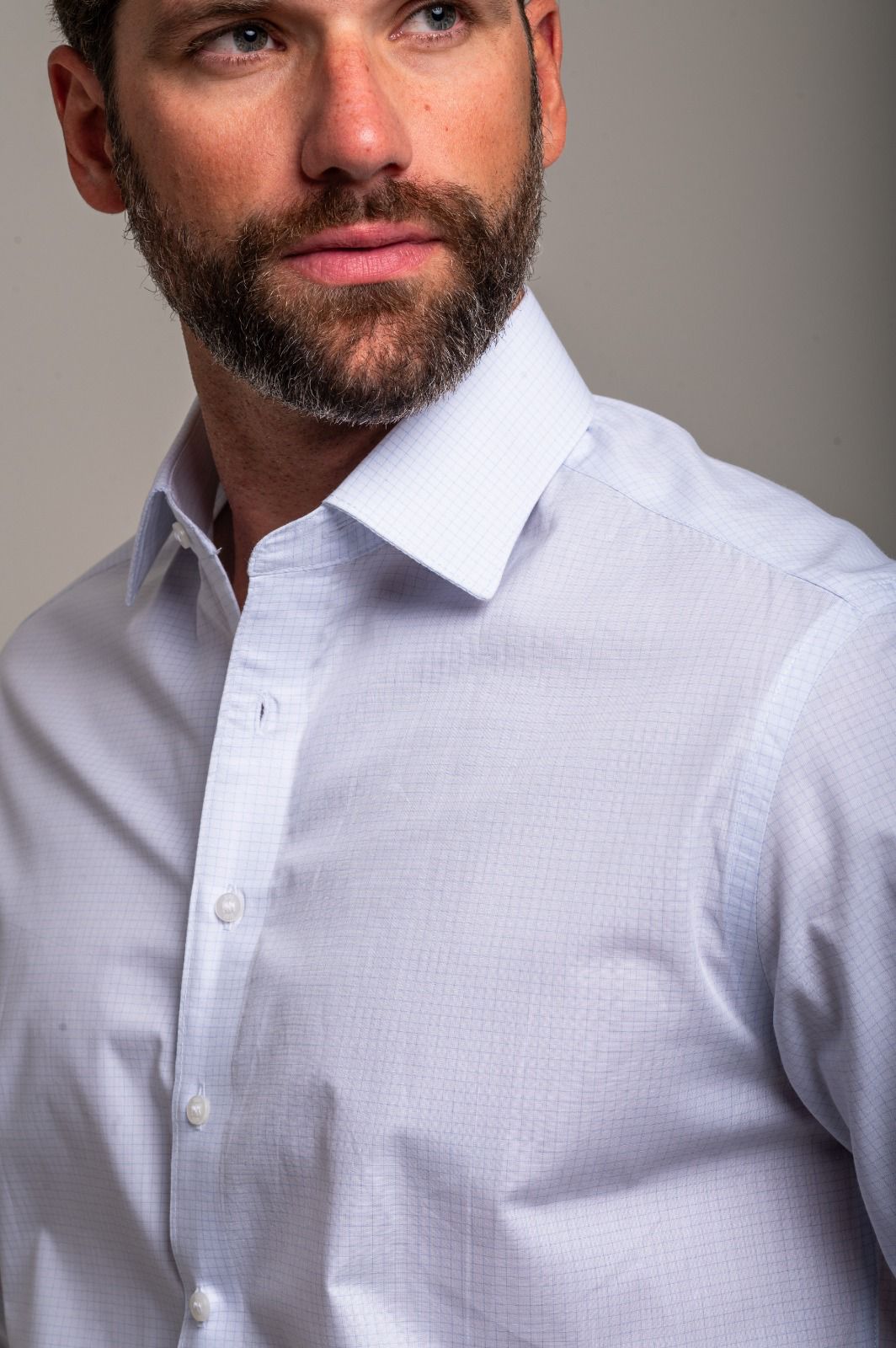 Camisa Social Matteo Max Grid - Imagem 2