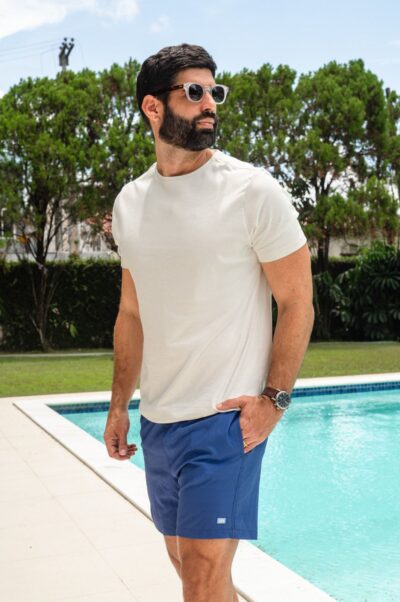 Short Resort Estampado Hexa 21