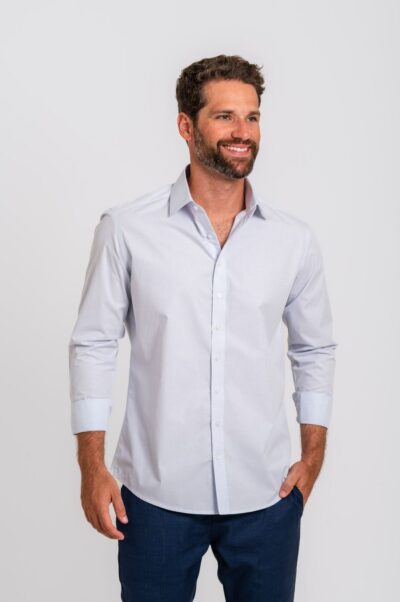 Camisa Social Matteo Mini Gridi