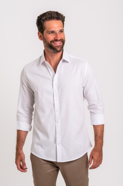 Camisa Social Moretti Branco
