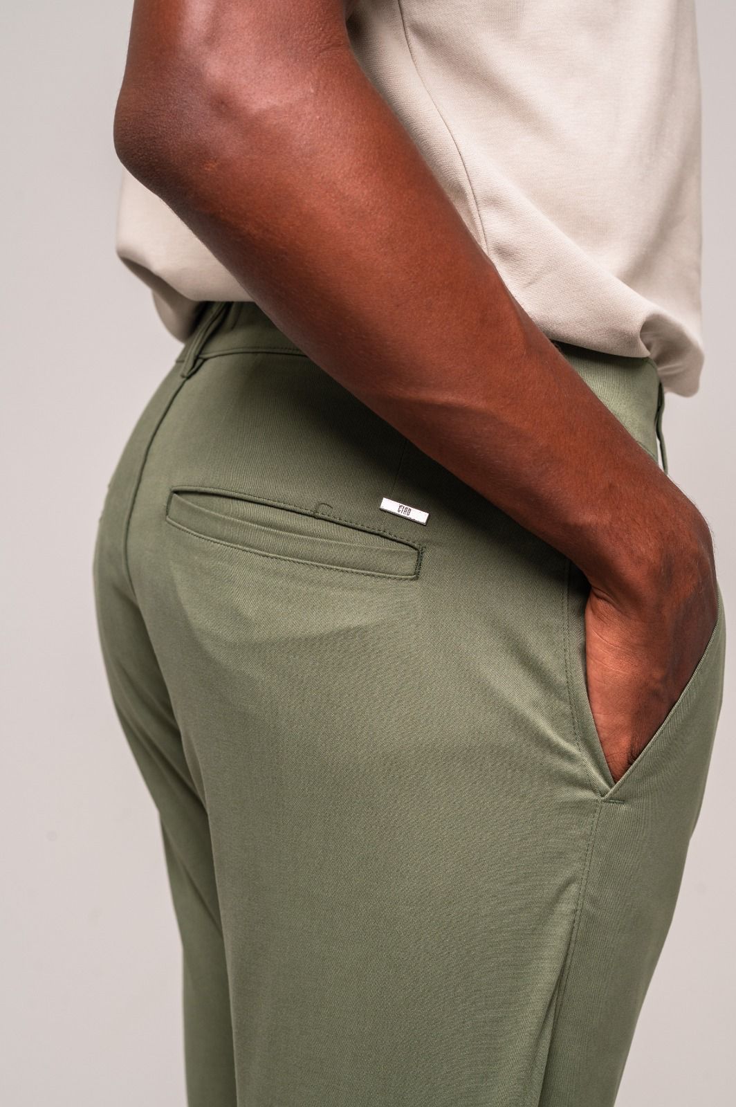 Calça Sociali Verde Militar - Imagem 4