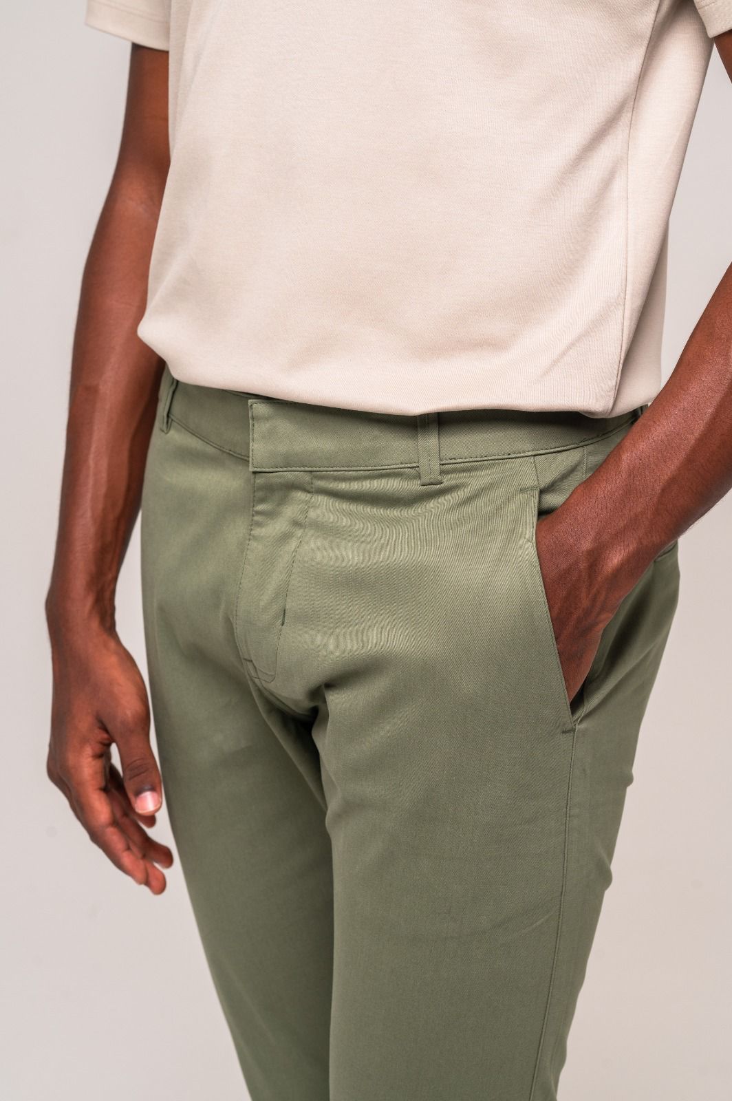Calça Sociali Verde Militar - Imagem 3
