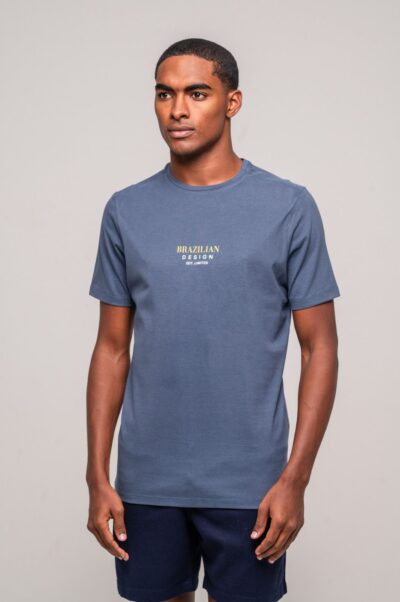 Camisa Copa Brazilian Design Azul Marinho