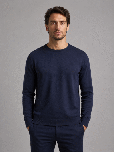 Camisa Steffano Azul Marinho