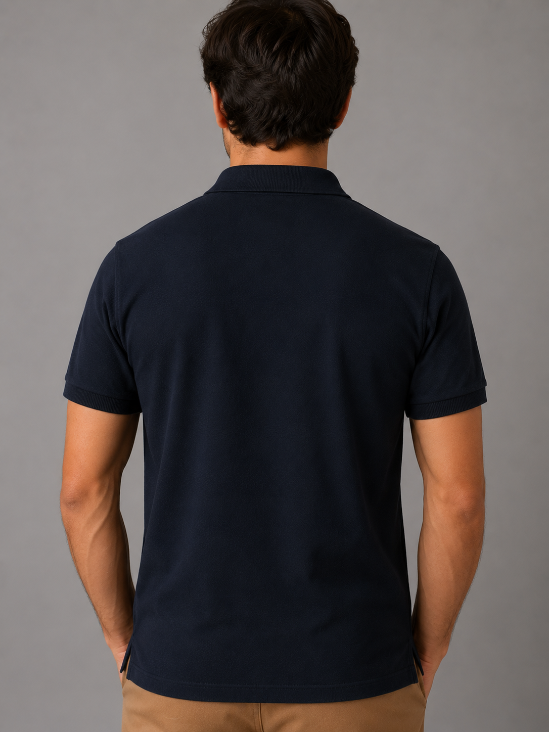Camisa Polo Veneza Preto - Imagem 3