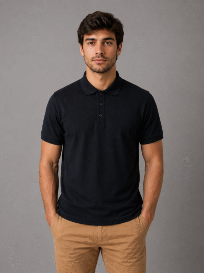 Camisa Polo Veneza Preto