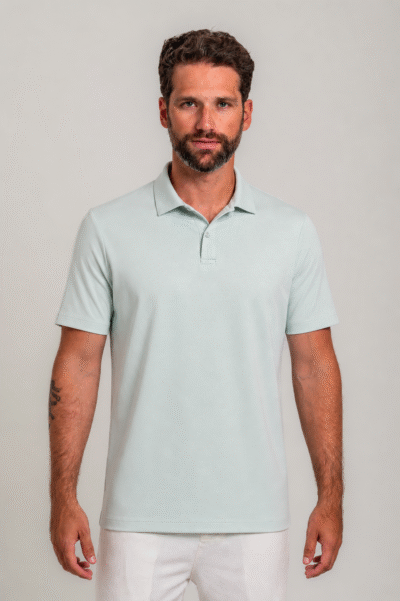 Camisa Polo Lyon Gold Verde Claro